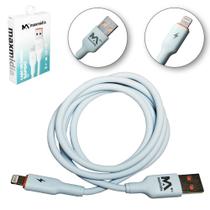 Cabo para celular rapido usb x ip5 / 6 / 7 / 8 / x 7,1a maxmidia 1m