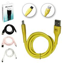 Cabo para celular rapido usb x tipo c 7,1a maxmidia 1m