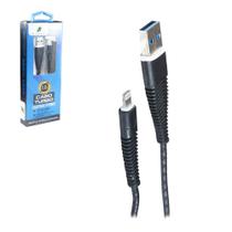 Cabo para celular turbo usb x ip5/6/7/8/x 3,0a x-cell 1m