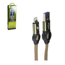 Cabo para celular turbo usb x ip5/6/7/8/x 3,0a x-cell 1m