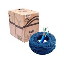 Cabo Para Cftv Azul C/ 305mt Tex Conect Caixa - Muca3002