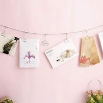 Cabo para Exibição de Fotos com 12 Clipes de Aço TFu - Haste e Cabo Inclusos