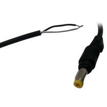 Cabo para Fonte Notebook HP P4 Médio Amarelo 4,8 x 1,7mm Cabo para Fonte Notebook HP P4 Médio Amarelo 4,8 x 1,7mm