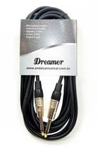 Cabo Para Guitarra 3 Metros CG-03 Dreamer - Conexão de Alta Qualidade Cabo Para Guitarra 3 Metros CG-03 Dreamer - Conexão de Alta Qualidade
