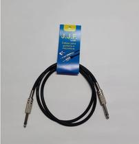 Cabo para Guitarra P10 p/ P10 Emborrachado 1 Metro- JJF