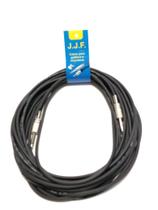 Cabo para Guitarra P10 p/ P10 Emborrachado 10 metros - JJF Cabo para Guitarra P10 p/ P10 Emborrachado 10 metros - JJF