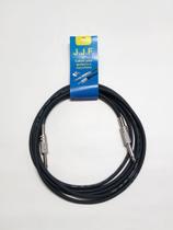 Cabo para Guitarra P10 p/ P10 Emborrachado 3 metros - JJF Cabo para Guitarra P10 p/ P10 Emborrachado 3 metros - JJF