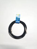 Cabo para Guitarra P10 p/ P10 Emborrachado 5 metros - JJF Cabo para Guitarra P10 p/ P10 Emborrachado 5 metros - JJF