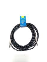 Cabo para Guitarra P10 p/ P10 Tecido Rayon - 5 metros - JJF