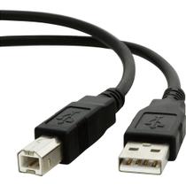 Cabo Para Impressora Pluscable Usb 1.8 Metros AM/BM Preto