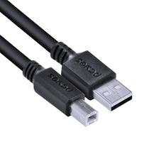 Cabo para Impressora USB a 2.0 Macho para USB B 2.0 Macho 28AWG Puro Cobre 2 Metros - PUABM2-2