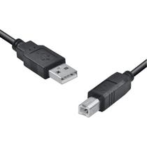 Cabo Para Impressora USB-A Macho x USB-B Macho 480mbps 5M MD9 Preto - 4358