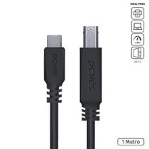 Cabo para Impressora USB Tipo C para USB B 3.0 1 Metro Preto - P3UCBP-1 Cabo para Impressora USB Tipo C para USB B 3.0 1 Metro Preto - P3UCBP-1