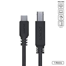 Cabo Para Impressora Usb Tipo C Para Usb B 3.0 1 Metro Preto - P3ucbp-1 Cabo Para Impressora Usb Tipo C Para Usb B 3.0 1 Metro Preto - P3ucbp-1