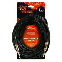 Cabo para Instrumento OnStage Hot Wires 7,5m 1/4" Cabo para Instrumento OnStage Hot Wires 7,5m 1/4"