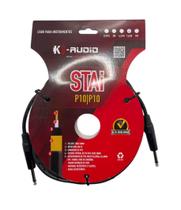 Cabo Para Instrumento P10 I P10 STAi 7,62M - K-Audio Cabo Para Instrumento P10 I P10 STAi 7,62M - K-Audio