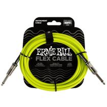 Cabo para Instrumentos Ernie Ball Flex Cable Neon P10/P10 3,5m 10ft Cabo para Instrumentos Ernie Ball Flex Cable Neon P10/P10 3,5m 10ft