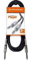 Cabo Para Instrumentos P10 X P10 3m Player Hayonik 50075 Bk