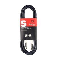 Cabo Para Instrumentos Stagg Deluxe P10/P10 3 Mts SGC3DL