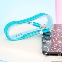 Cabo Para IPhone Nylon Trançado 1,2M