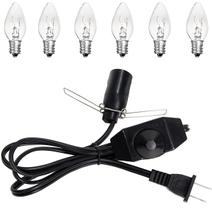 Cabo para Luminária de Sal OHLGT 1,5 m com Dimmer e 6 Lâmpadas 110 V Cabo para Luminária de Sal OHLGT 1,5 m com Dimmer e 6 Lâmpadas 110 V