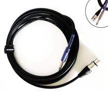 Cabo para microfone 4,57 metros TECNIFORTE P10/XLR TRUE VOICE Profissional