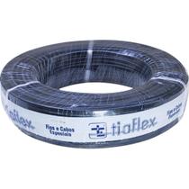 Cabo Para Microfone Balanceado AF(T) OFHC 2 x 22AWG Preto Tiaflex - RL / 100