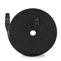 Cabo Para Microfone Balanceado XLR / XLR 10 Metros Laranja CM6895 - Voik