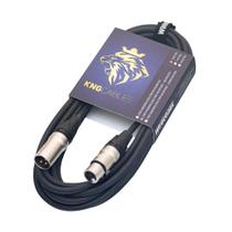 Cabo Para Microfone Balanceado Xlr Xlr 5 Metros Mcb-05 Kng Wireconex F108