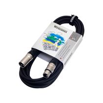 Cabo Para Microfone Emborrachado Xlr Xlr 5 Metros Mpbe-5 Wireconex F108 Cabo Para Microfone Emborrachado Xlr Xlr 5 Metros Mpbe-5 Wireconex F108