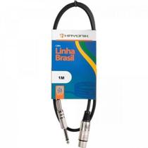 Cabo Para Microfone Linha Brasil Xlr(F) X P10 1M Hayonik