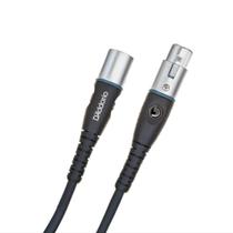 Cabo para Microfone PW-M-10 XLR 3,05m Blindagem Preto D'Addario