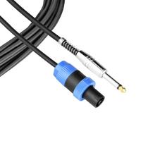 Cabo Para Microfone Speakon Macho X P10 Macho Mono 10 Metros Profissional 8.1.53 MXT Cabo Para Microfone Speakon Macho X P10 Macho Mono 10 Metros Profissional 8.1.53 MXT