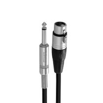 Cabo para Microfone XLR/P10 5 metros Roxtone SMXJ210L5