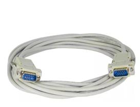 Cabo Para Monitor Antigo Db9 Macho X Vga Macho 3,00 Metros