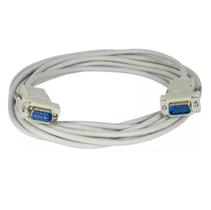 Cabo Para Monitor Antigo Db9 Macho X Vga Macho 5,00 Metros