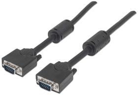 Cabo para Monitor MANHATTAN SVGA HD 15 com Núcleo de Ferrite 3 m Cabo para Monitor MANHATTAN SVGA HD 15 com Núcleo de Ferrite 3 m
