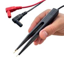 Cabo Para Multímetro Ponta Pinça Profissional Eletrônica Smd