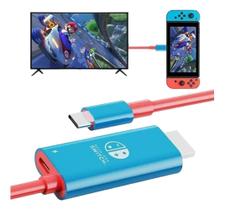 Cabo Para Nintendo Switch Tipo C Hdmi Tv 4k Dock Portatil