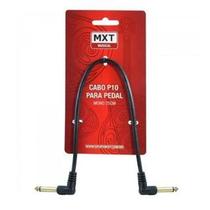 Cabo Para Pedal P10 25cm Mxt 0,20mm Plug Dourado