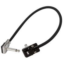 Cabo para pedal santo angelo plug p10 l rean preto 25cm Cabo para pedal santo angelo plug p10 l rean preto 25cm