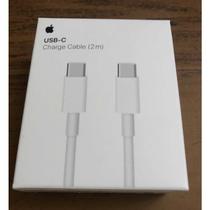 Cabo para recarga com conector USBC para USBC 2m Cabo para recarga com conector USBC para USBC 2m