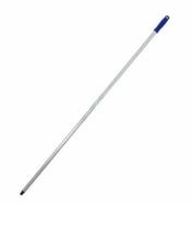 Cabo para rodo alumínio fosco 1,4mmx22mm Azul Bralimpia Cabo para rodo alumínio fosco 1,4mmx22mm Azul Bralimpia