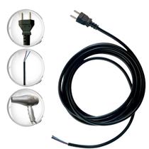 Cabo Para Secador Taiff Fio Original Inmetro 10a 3 Metros Cabo Para Secador Taiff Fio Original Inmetro 10a 3 Metros