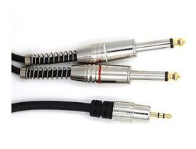 Cabo Para Som P2 Stereo X 2 P10 Mono 2m Qualidade Star Cable - Starcable