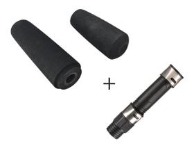 Cabo para Vara Molinete Completo EVA Bipartido - 3 peças