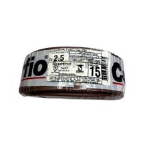Cabo Paralelo 300V 2X2,50mm Marrom Blister 15 Metros Corfio