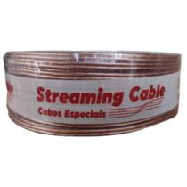 Cabo Paralelo Bicolor Cristal 25m 2x 10 AWG 12V Streaming Cable