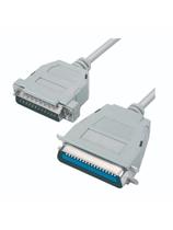 Cabo Paralelo NWT para Impressora Matricial 1,8M - Cinza