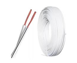 Cabo Paralelo Polarizado 0,75Mm 100M Branco - Menor Valor Cabo Paralelo Polarizado 0,75Mm 100M Branco - Menor Valor